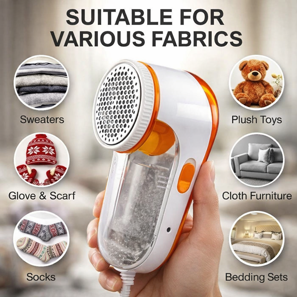 Nova Lint Remover- Battery Operated Lint Remover for All Woolens (Sweaters, Blankets, Jackets)