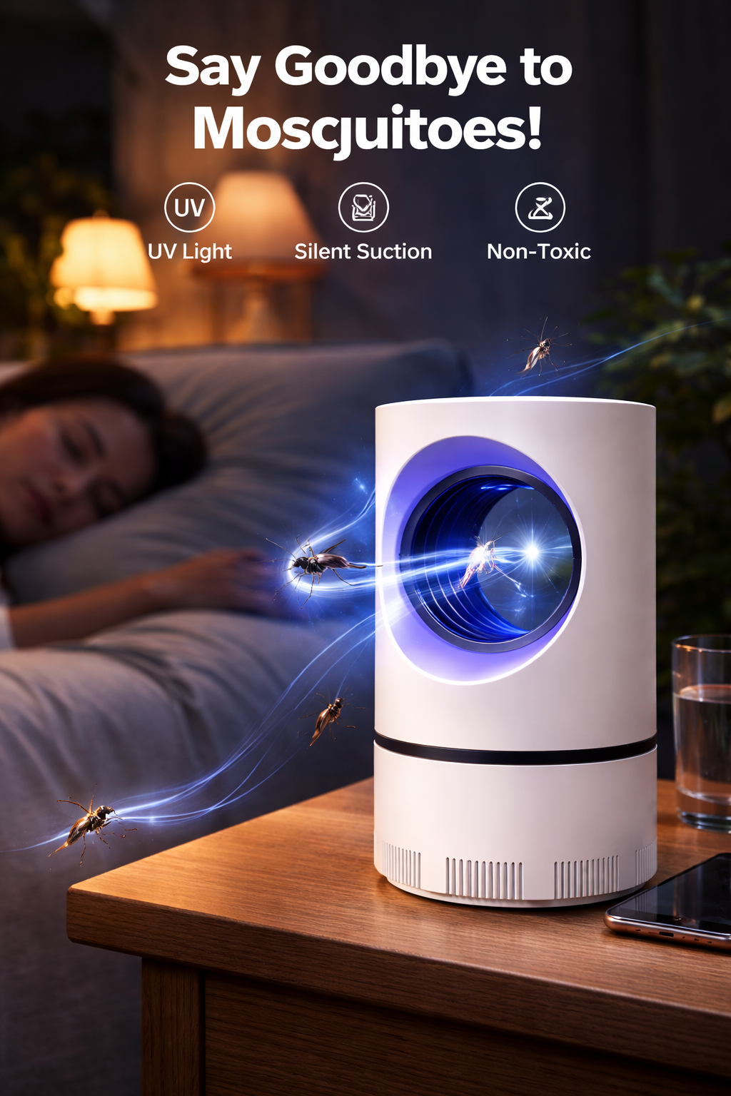 Electronic LED Mosquito Killer Lamp